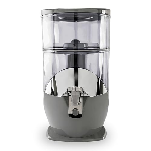 Alkaline Water Filter System for PiMag Nikken Waterfall 13681 (Formerly 1384) Gravity Fed Water Filtration System Home Drinking Water Purifier Countertop Water Filter Dispenser Purificador de Agua