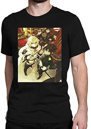 GOOD COME FROM Men's Owari No Seraph 2 Short Sleeve T Shirt