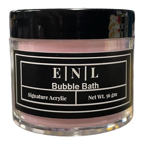 Enl Acrylic Nail Powder: Bubble Bath: Acrylic Powder Polymer For Acrylic Nail Extensions, Diy Nail Art, No Bubbles And Long-Lasting, Chip Resistant, Nude Pink, 2Oz Jar, Pink, Light Pink, Cover Pink, Professional Or Beginner Acrylic Powder… #TOP1