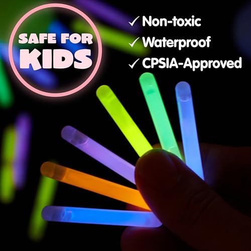 JOYIN 144 Pcs Easter Eggs with 288 Pcs Mini Glow Sticks for Kids Glow-in-The-Dark Basket Stuffers Fillers Gift, Easter Eggs Hunt Game Party Favors Classroom Decorations Supplies by JOYIN - Image 9