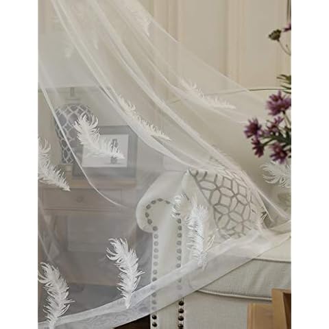 Cortina Bordada Lactraum 100 x 245 cm Cover