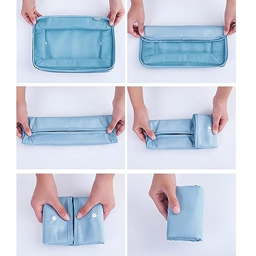 Sacs de rangement pour valises : 10 cubes étanches anti-plis