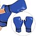 kowaku Kids Boxing Gloves Punching Gloves Punch Mitts Breathable Sparring Gloves Training Boxing Gloves for Workout Children Beginners Muay Thai, Blue