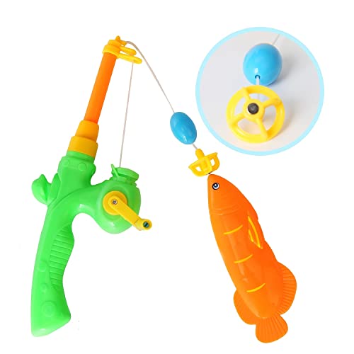 Bath Toys For Kids, Magnetic Fishing Bathtub Toys, Kiddie Water Bath Toys With Pole Rod Plastic Floating Fish Toddler Colorful Ocean Sea Animals, Bath Toy, Pool Toys, Bath Toys For Toddlers 1-3 Gifts #TOP1