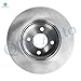 PM Auto Front 256.05mm Brake Disc Rotors For 2005-2010 Chevrolet Cobalt 4 Stud Wheel