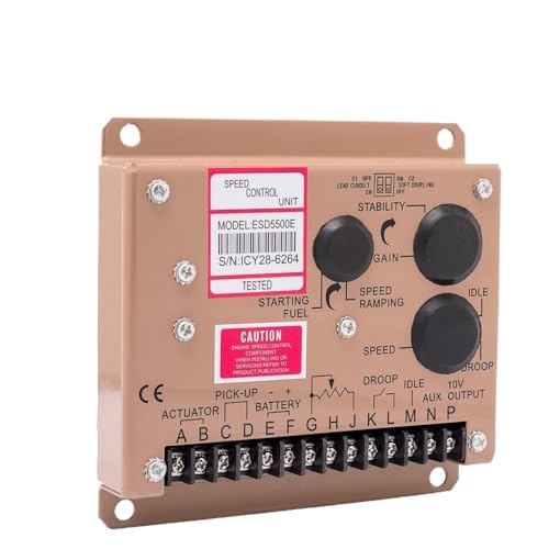 DWFSKZKV Actuator ADC120 Diesel Generator Governor 1 Set ADC120 Actuator 3034572 Pickup Sensor ESD5500E Speed Controller(24V)