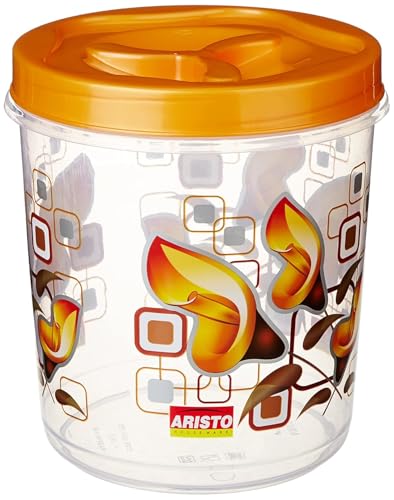 Image of Aristo Store Queen777 Plastic Storage Container set of 4-4700 Ml (19.5(D) X 21.6Cm) - Multicolor