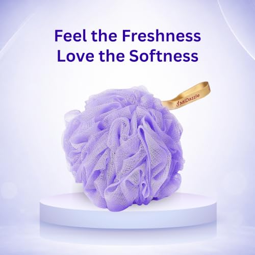 Omidazzle Midazzle Luxury Loofah Bathing Sponge Exfoliator Scrubber - Image 4