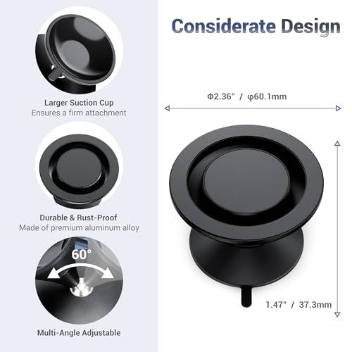 Support de téléphone magnétique à ventouse iPhone 14 13 Pro Max