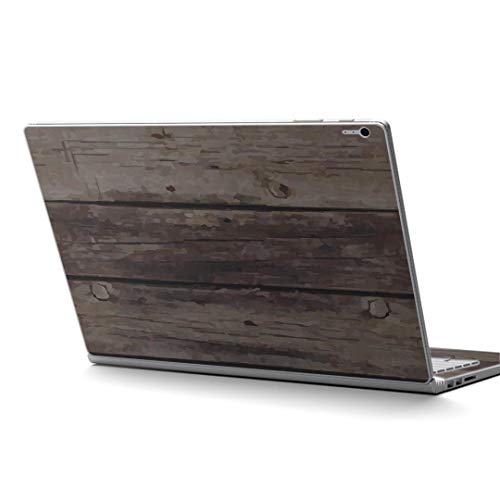 igsticker Surface Book2 Book3 15inch 専用 スキンシール サーフェス ブック 15インチ用 シール 000371 木目 木目