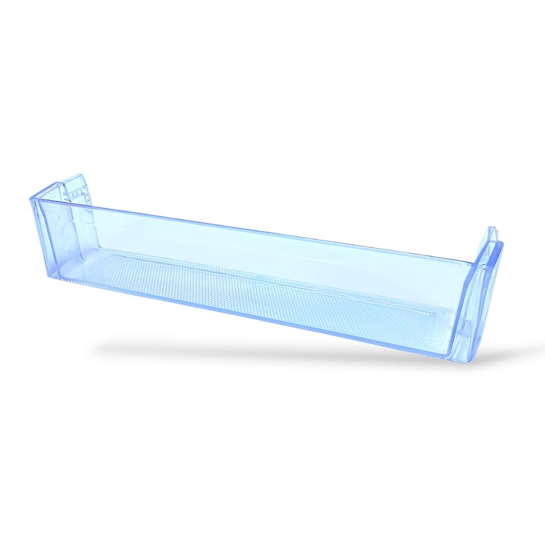 Bottle Shelf Compatible with LG Double Door Refrigerator (GL-372 Series Inverter) | Part No MAN625901 | 49 cm Length | Fridge Door Bottle Guard Replacement | Durable Transparent Shelf - Alix Apex