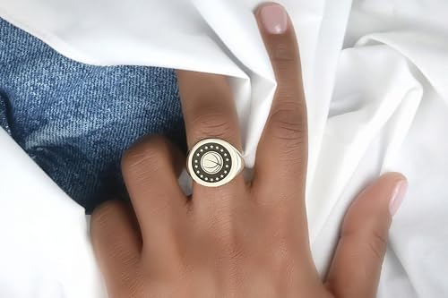Bague de basket-ball en or au design ciselé pour passionné de mode - 2