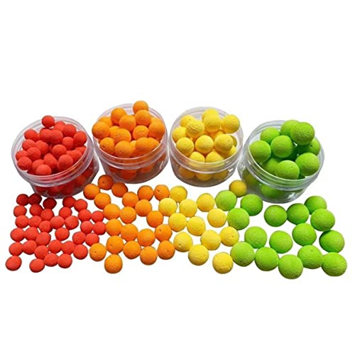 Mipcase Boilies Fishing Carp Baits PVA Smell Fishing Lure Floating Beads Ultra-Light Soft Strawberries Flavors
