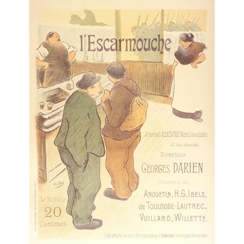 Toile L'Escarmouche impression giclée roulée pour habiller un grand mur