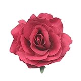 [CONTENIDO DEL PAQUETE]: 1 x pinza de pelo de flor rosa