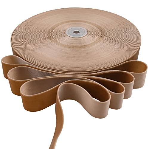 Bokingone Vintage Khaki Velvet Ribbon, 1 Inch X 30Yds Single Face Velvet Ribbon For Gift Wrapping, Christmas Wrapping Bows cover