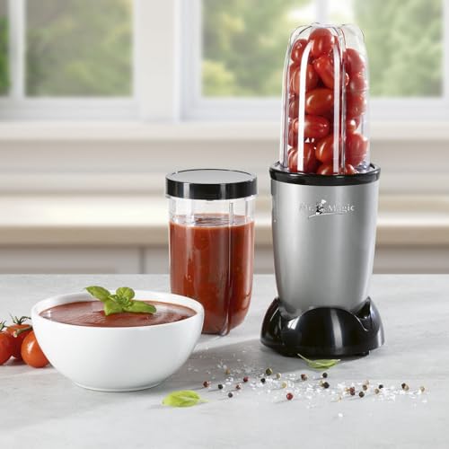 GOURMETmaxx Mr. Magic Mixer | Smoothie Maker met XXL accessoirepakket | Standmixer 18-delig | Blender met lekvrije vershouddeksels | Food Processor voor shakes, smoothies etc. - Afbeelding 6