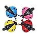 Lljsszr Bicycle Bell for Kids, Loud Sound Ladybug Design for Outdoor Cycling, Red
