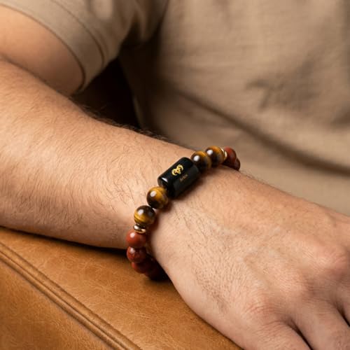 Image of Astrotalk Zodiac Crystal Bracelet | Balances Energy & Enhances Positivity | Certified Healing Crystals with Certificate | Astrology Bracelet for Man & Woman | Gift for Man & Woman