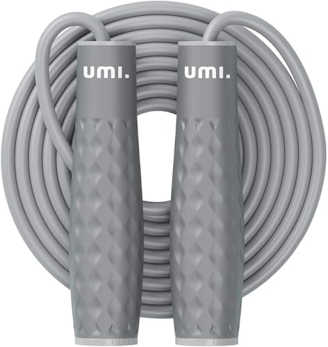 Bild von Umi Gewichte Springseil Erwachsen Verstellbar mit Hautfreundlichen Griffe, Ideal für Fitness & Ausdauer.