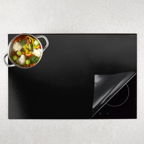 Zithgen Alfombrilla Protectora para Cocina de Inducción, 53 * 61cm Protector Placa Induccion Protector Vitroceramica Induccion Esterilla Protectora de Inducción de Silicona para Placa de Inducción