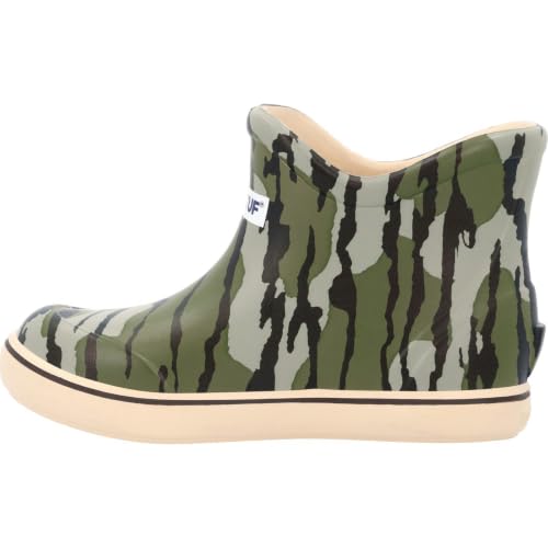 Image of XTRATUF TUFS Kids Ankle Deck Boot - Lightweight, 100% Waterproof Rubber Footwear for Boys & Girls - Non-Marking, Slip-Resistant Outsole