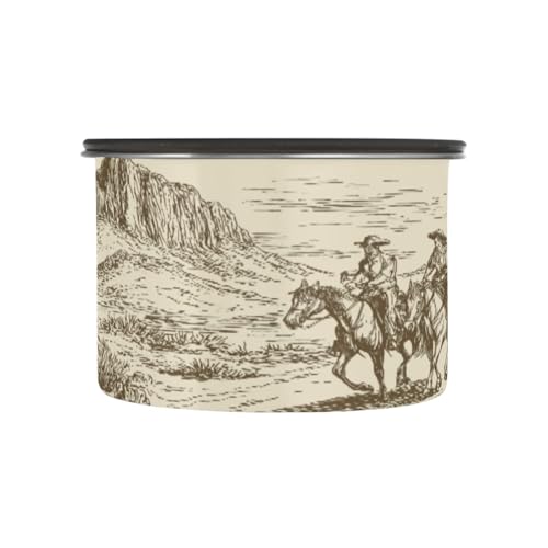Envase de acero inoxidable para café 17oz con tapa hermética