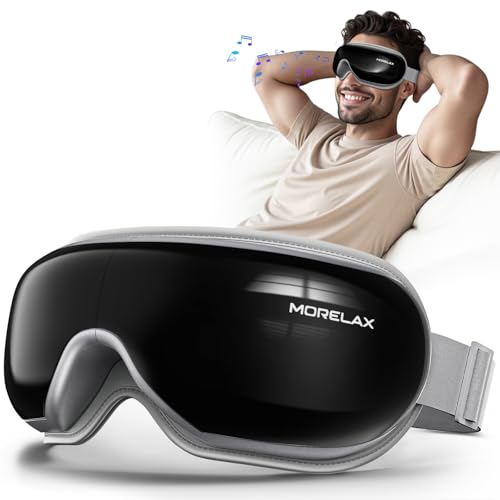 Morelax Eye Massager: Heat, Bluetooth Music, Sleep Aid