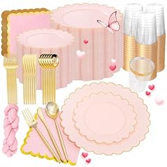 351pcs Pink With Gold
