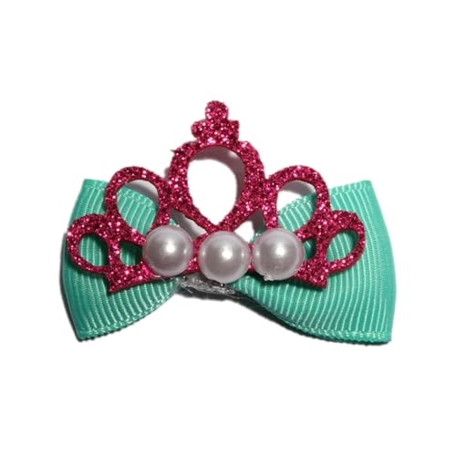 Nœuds de cheveux à paillettes de 5cm, la solution créative pour fabriquer vos barrettes - 6