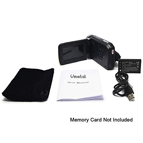 Kids Camcorders Video Camera FHD 1080P 24.0MP 2.8 Inch LCD 270 Degrees Rotatable Screen 8X Digital Zoom Camera Vlogging Camera Video Recorder for Kids(Black) - Image 8