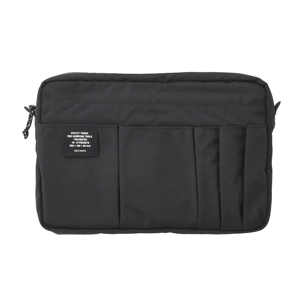 Delfonics Estuche de transporte interior Stadt: 6 in. x 4-1/2 in. (Negro) / medium