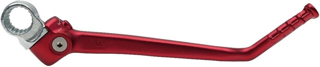 Motorcycle Start Lever for CRF250R 2012-2017 for CRF450R 2009-2016 for CRF150R 2007-2024 Motorcycle CNC Forged Kick Start Lever Pedal