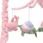 Lambs & Ivy Sea Dreams Dolphin/Turtle Musical Baby Crib Mobile Soother Toy - Image 5