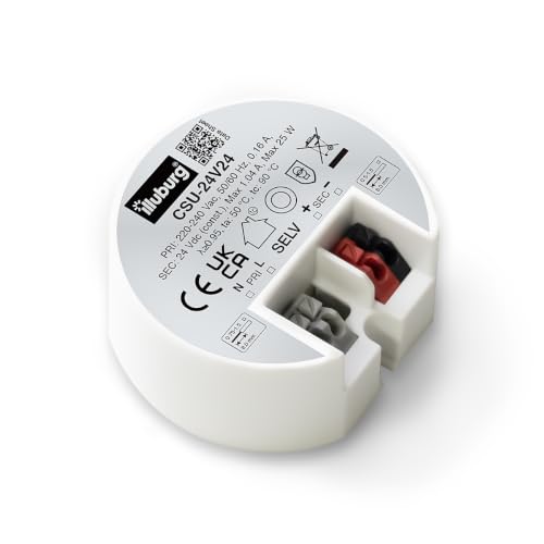 illuburg LED Trafo 24V 24W Flackerfrei für LED Strip Lampe LED Netzteil Treiber Transformator Driver Power Supply