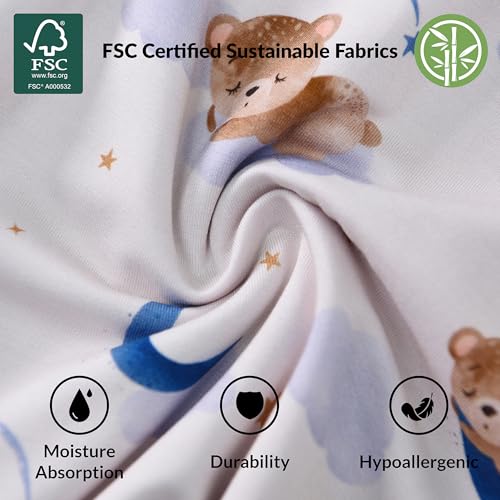 Image of Baby /Toddler Sleep Sack with Legs, Rayon from Bamboo 95% + 5% Spandex, 1.0 TOG, 2‑Way Zipper Sleeping Bag, Walker‑Friendly 18-36M