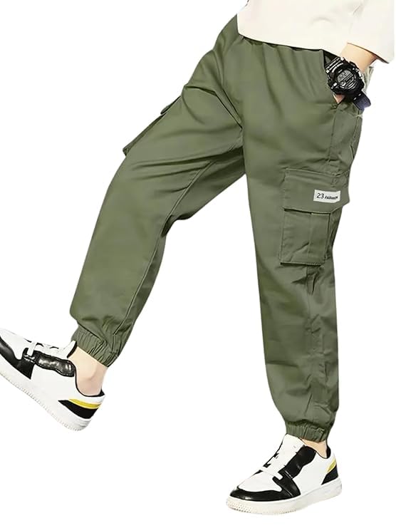 Image of Cargo Pants for Boy's | Cotton Cargo Trousers|Cargo for Boy |Cotton Cargo Pant |Boy's Pant