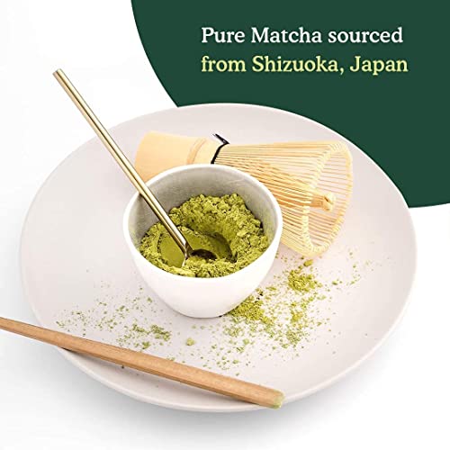 VAHDAM, Vanilla Matcha Green Tea Powder - 1.76oz (25 Cups) | Japanese Matcha Powder With Pure Vanilla | Brew Delicious Vanilla Matcha Latte - Image 3