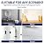 Grout Pen White | Waterproof Tile Grout Marker Repair Kit for Kitchen & Bathroom | Touch Up Paint | Bright White Grout Colorant - Fast Drying, Covers Stained Grout Lines on Floor, Shower Tiles(2Pcs)