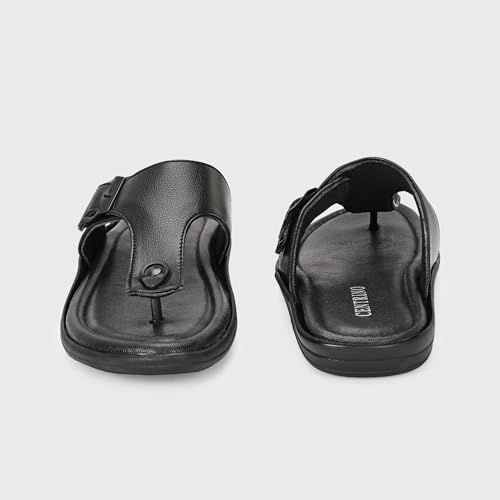 Image of Centrino Sandal for Men | Grip Insole for Stability | Modern Look with Straps | Comfortable Footwear (9775)