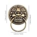 Fenteer Lion Head Door Knocker, Gate Knocker,Door Accessories, Door Pull Handle, Decorative Front Door Knocker, 6cm