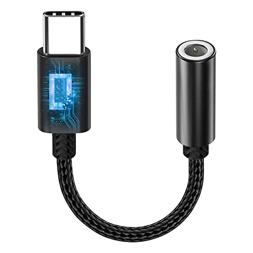 USB Type-C to 3.5mm タイプc イヤホンジャック 変換 【2022アップグレード版】 オーディオアダプタ ヘッドフォン変換 通話 音量調節 音楽 ハイレゾ 対応 高耐久性 デバイス 通話/音楽/リモコン Type-C ヘッドフォンジャック