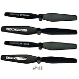 KEYESMINER Drone accessories For VISUO Spare Parts Propeller Screws Blades Guard Motor Geas for VISUO XS816 XS809W XS809HW XS809 XS809S RC Quadcopter Drone Accessories replaceable (Color : Blades)
