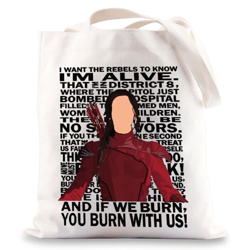 Bolso tote inspirado en películas distópicas y de aventuras, regalo para fans de cine miniatura 1