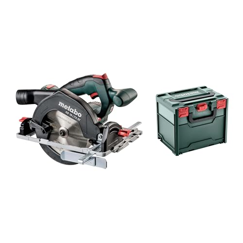 Metabo Akku-Handkreissäge KS 18 LTX 57 – 601857840 – 18 V – Kreissäge für den universellen Einsatz – Ohne Akku und Ladegerät