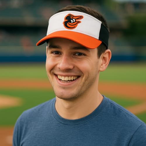 Visera oficial Baltimore con logo bordado ajustable miniatura 3