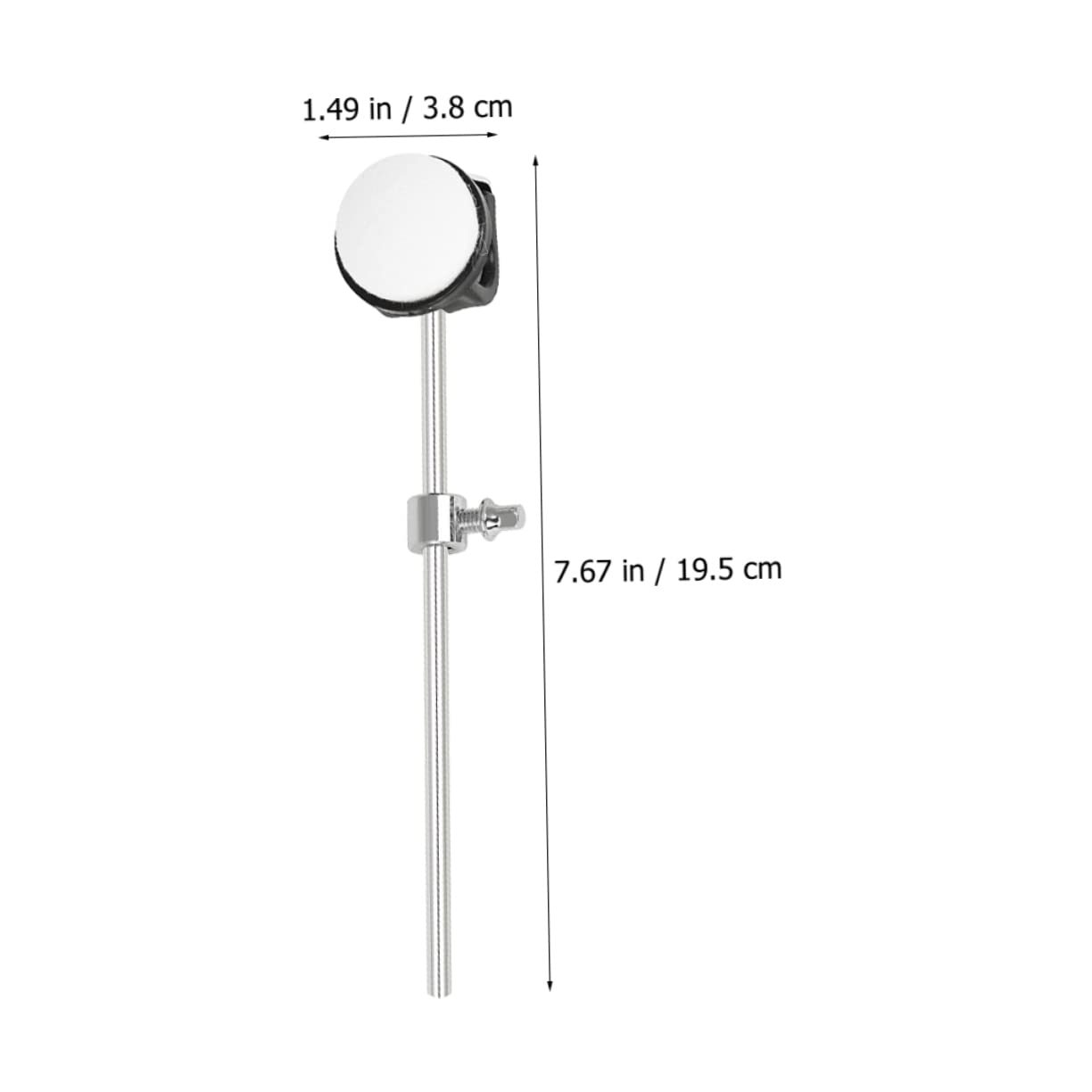 VICASKY 3piezas Martillo De Reemplazo Para Pedal De Batería Accesorio De Percusión Cabezal De Fieltro Compatible Instrumentos De Percusión y Baterías