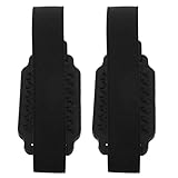 BESTonZON Crampones para Hielo con 14 Tacos Antideslizantes y Correas Elásticas Ajustables para Senderismo y Montañismo, Puños de Tracción Invierno para Botas, Resistentes y Ligeros, 1 Par