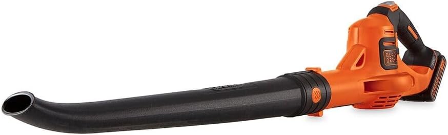 BLACK+DECKER 20V MAX* Cordless Sweeper with Power Boost, Leaf Blower with Battery and Charger (LSW321)