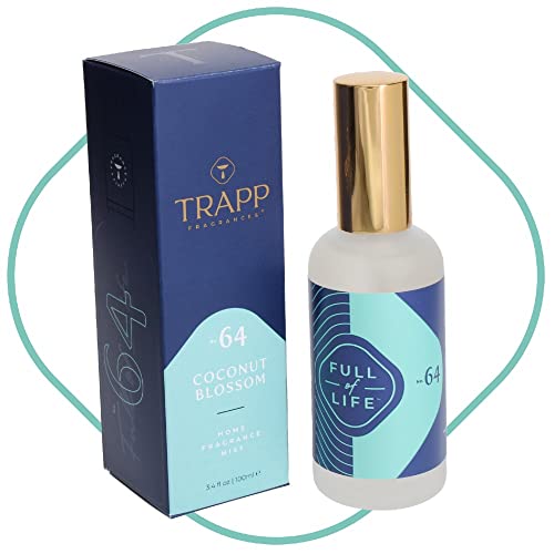 Trapp 3.4Oz Home Fragrance Mist - No. 64 Coconut Blossom - Fruity Fragranced Luxury Room Spray (2-Pack) #TOP4